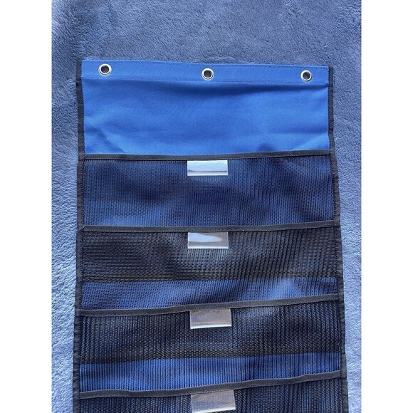 Wall File Organizer 10 Storage Pocket Classroom Office Folder Hanging Holder - Picture 4 of 5